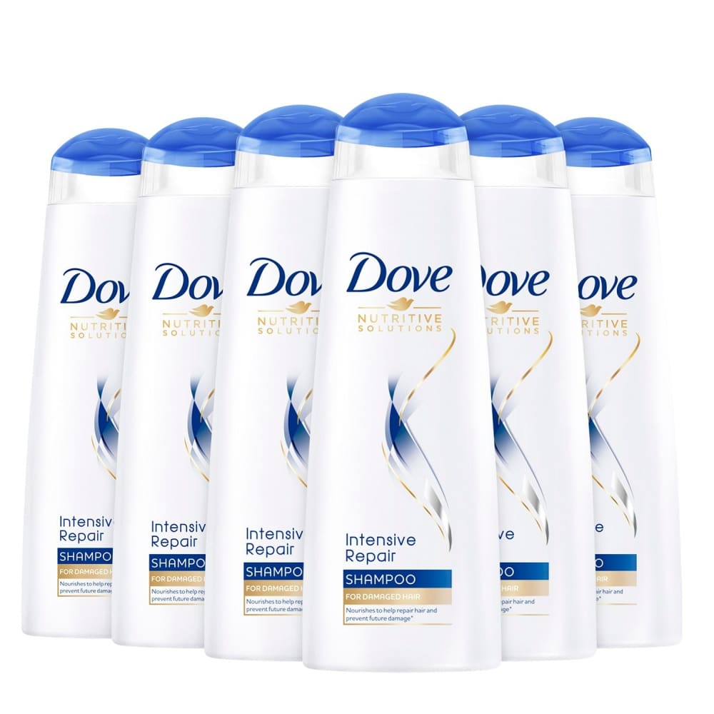 Dove Shampoo Intensive Repair 250 ml - 6 Pack - Shampoo - Dove