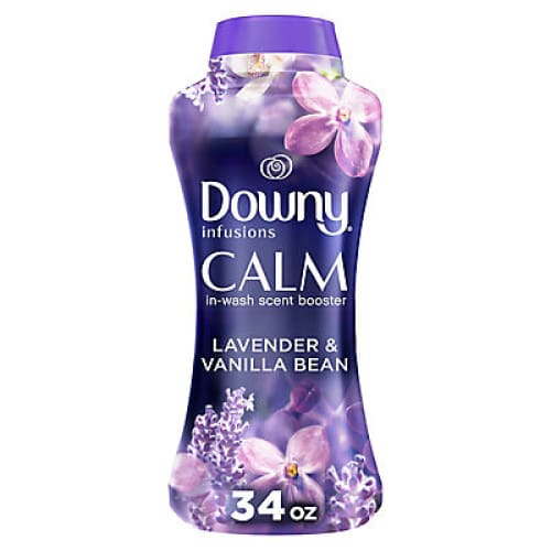 Downy Infusions Calm In Wash Scent Booster Beads 34 oz. - Lavender & Vanilla Bean - Home/ - Downy
