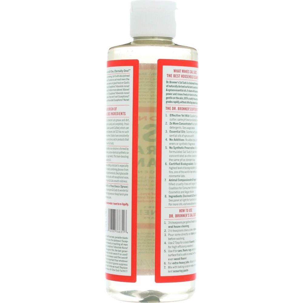 DR BRONNER Home Products > Cleaning Supplies DR BRONNER: Sal Suds Cleaner Biodegradle, 16 oz