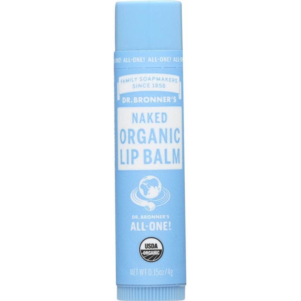DR BRONNERS Beauty & Body Care > Skin Care > Lip Balm DR BRONNER'S: Organic Naked Lip Balm, 0.15 oz