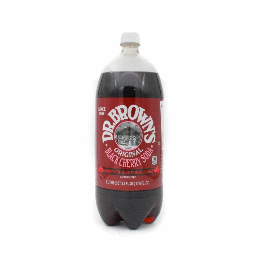 DR BROWNS DR BROWNS Black Cherry Soda, 67.6 fo
