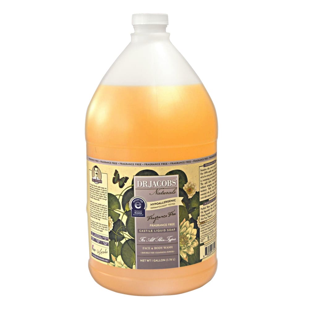 Dr Jacobs Naturals Castile Soap Unscented 1 gal. - Home/Health & Beauty/Skin Care/Soap & Facial Cleansers/ - Unbranded