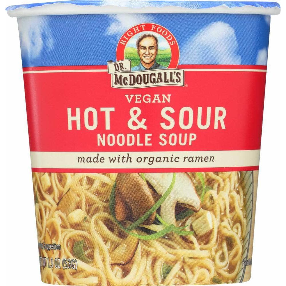 Dr Mcdougalls Dr Mcdougalls Ramen Soup Vegan Hot & Sour, 1.9 oz