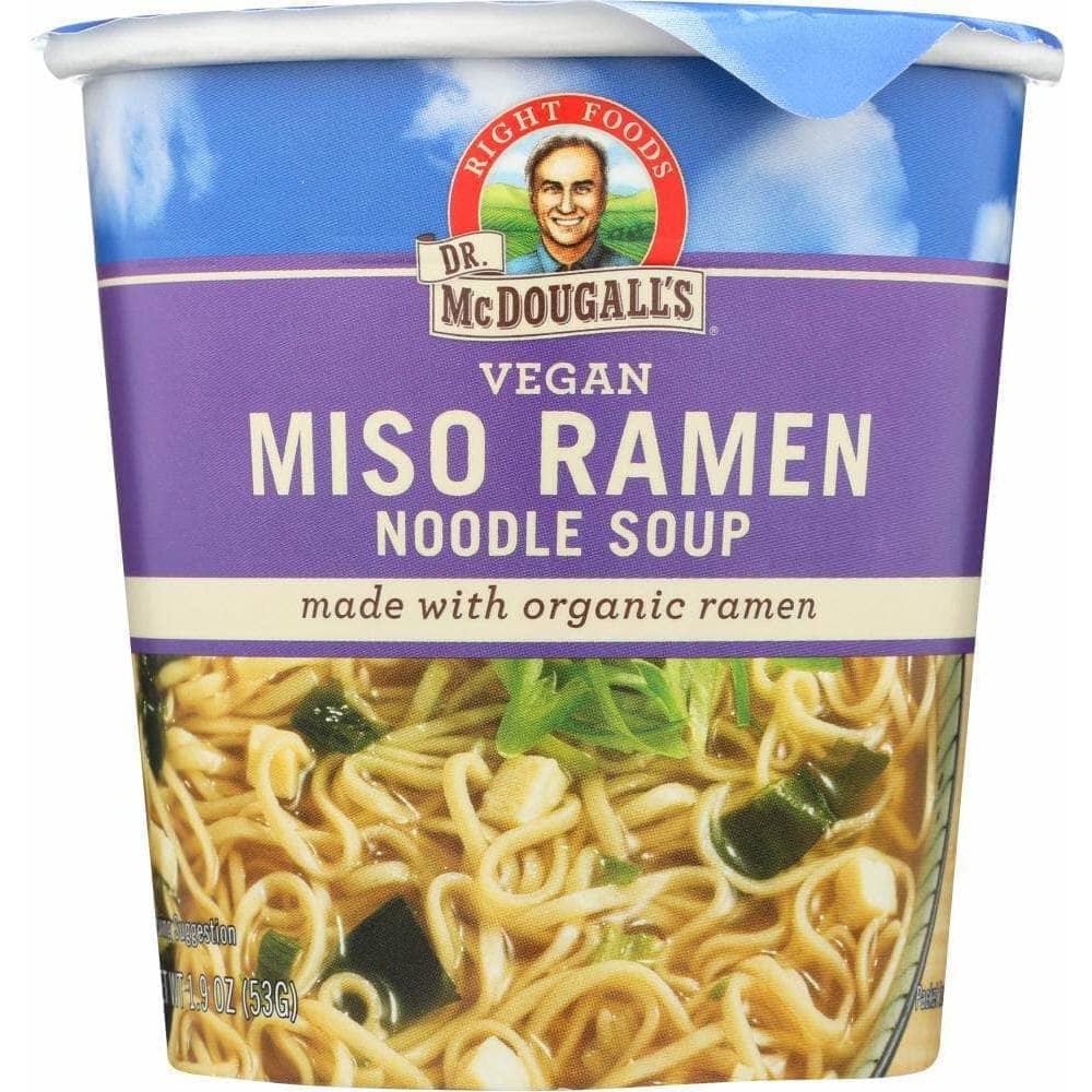 Dr Mcdougalls Dr Mcdougalls Ramen Soup Vegan Miso, 1.9 oz