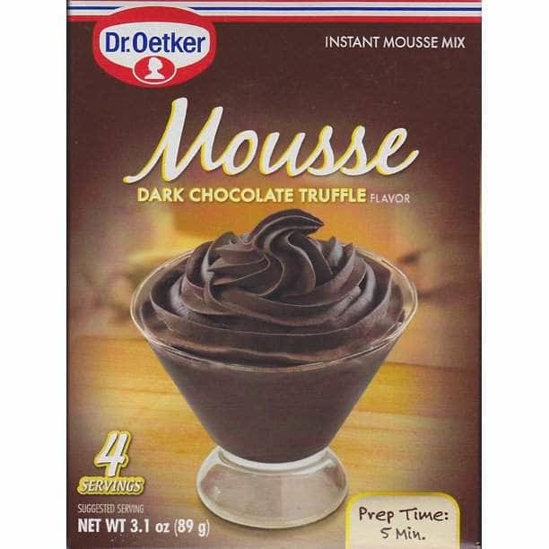 DR OETKER DR OETKER Dark Chocolate Truffle Mousse Supreme, 3.1 oz