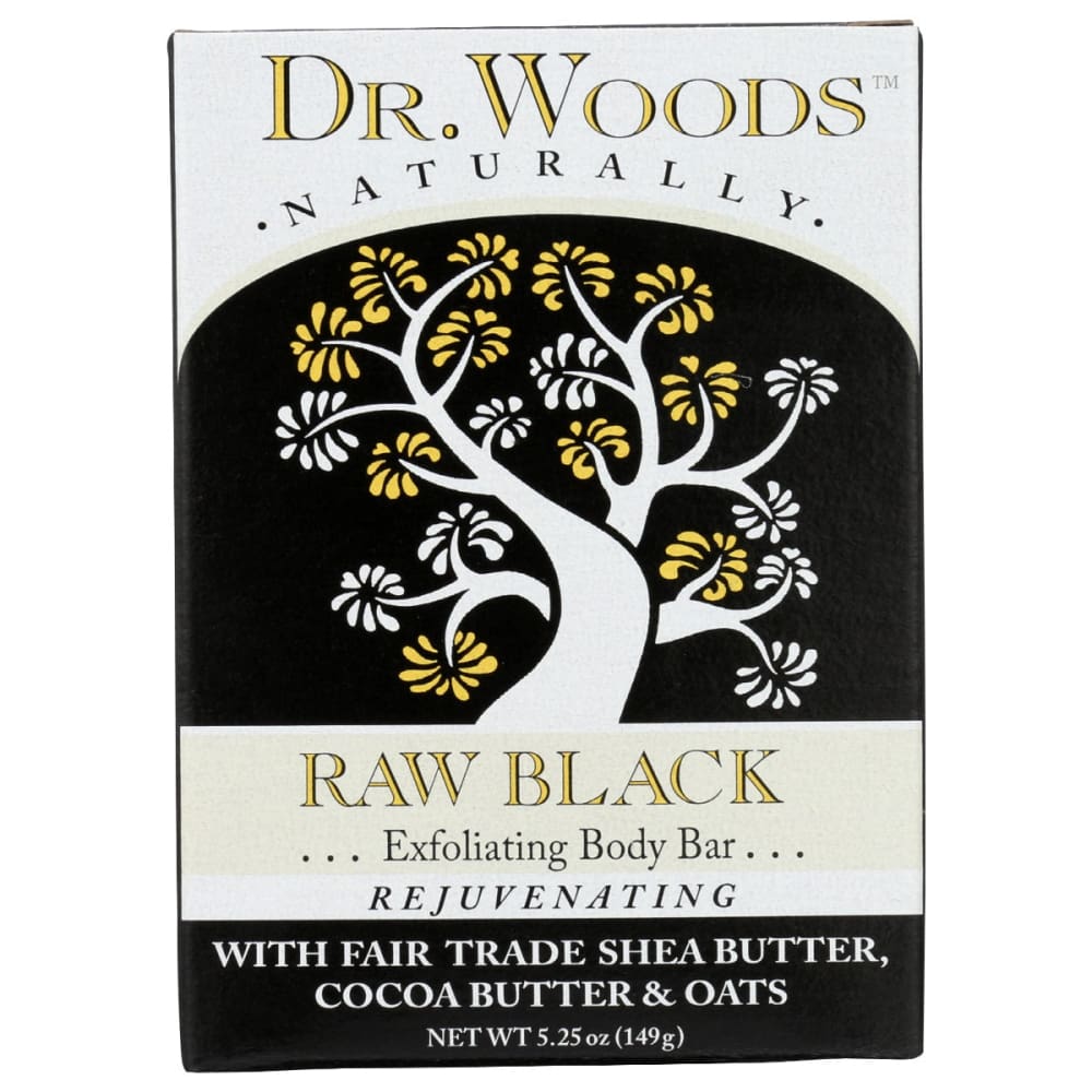 DR WOODS: Bar Blk Shea Otml Papaya 5.25 oz (Pack of 5) - DR WOODS