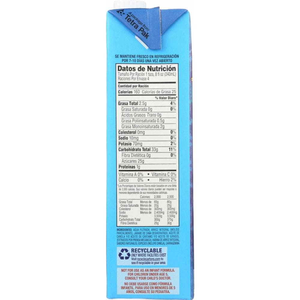 DREAM Grocery > Beverages DREAM: Horchata Rice Drink, 32 fo