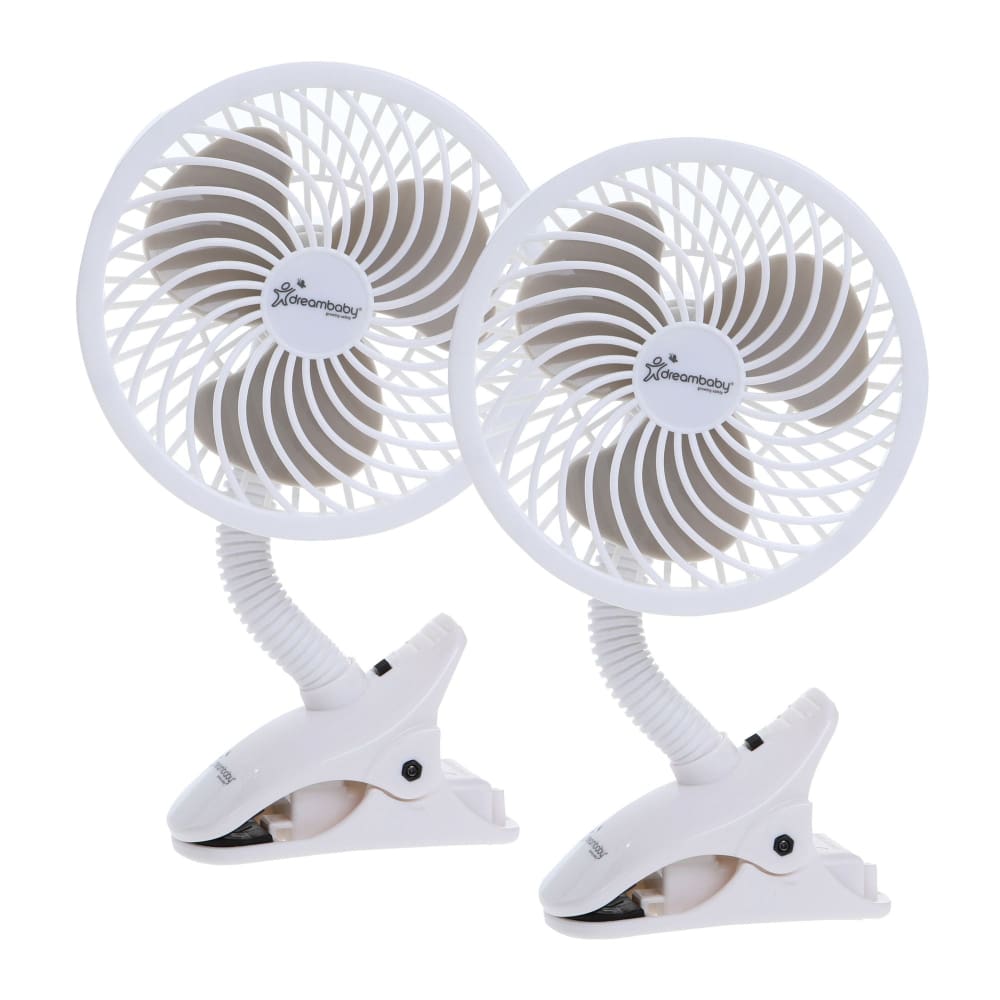 Dreambaby Deluxe Clip-On Fan 2 pk. - Home/Baby & Kids/Baby Gear/Baby Activity & Exercise/ - Dreambaby