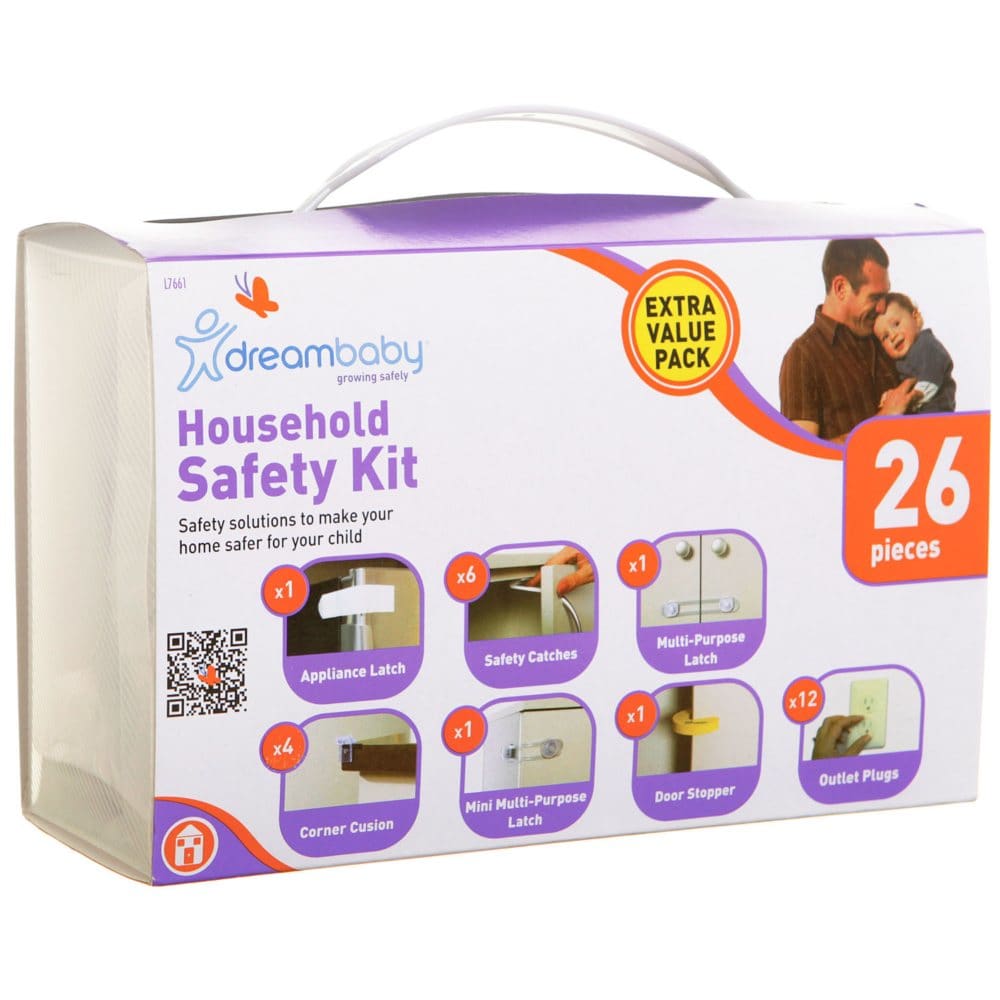 Dreambaby Household Safety Kit (26 pcs.) - Baby Gates & Safety - Dreambaby