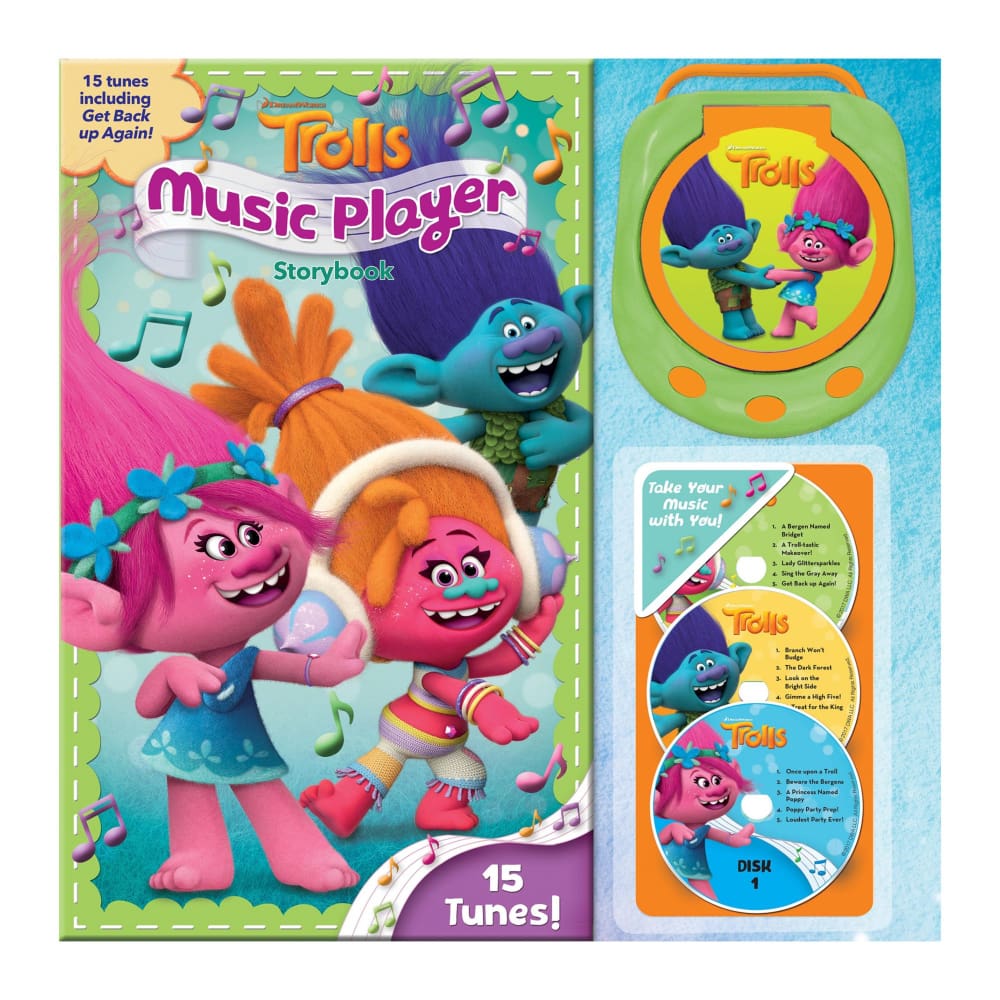 DreamWorks Trolls Music Player Storybook - Home/Office/Books/ - Unbranded