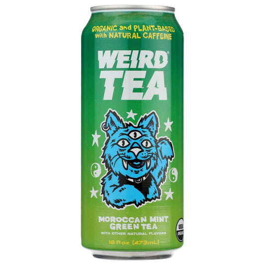 DRINK WEIRD: Moroccan Mint Green Tea 16 fo (Pack of 5) - Grocery > Beverages > Coffee Tea & Hot Cocoa - DRINK WEIRD