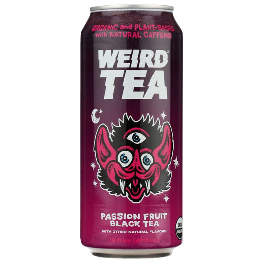 DRINK WEIRD: Passionfruit Black Tea 16 fo (Pack of 5) - Grocery > Beverages > Coffee Tea & Hot Cocoa - DRINK WEIRD