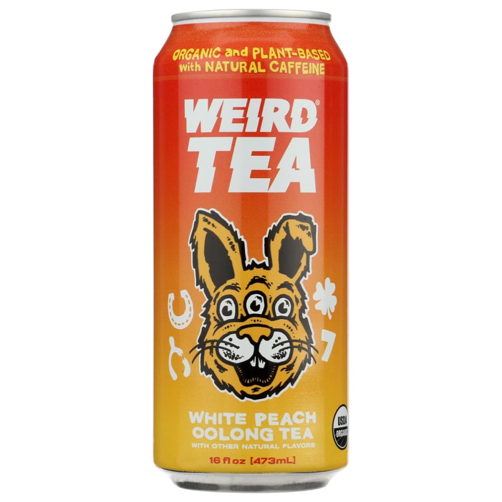 DRINK WEIRD: White Peach Oolong Tea 16 fo (Pack of 5) - Grocery > Beverages > Coffee Tea & Hot Cocoa - DRINK WEIRD