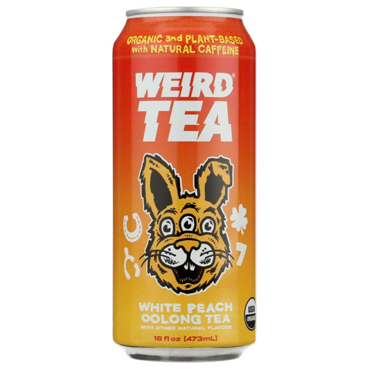 DRINK WEIRD: White Peach Oolong Tea 16 fo (Pack of 5) - Grocery > Beverages > Coffee Tea & Hot Cocoa - DRINK WEIRD