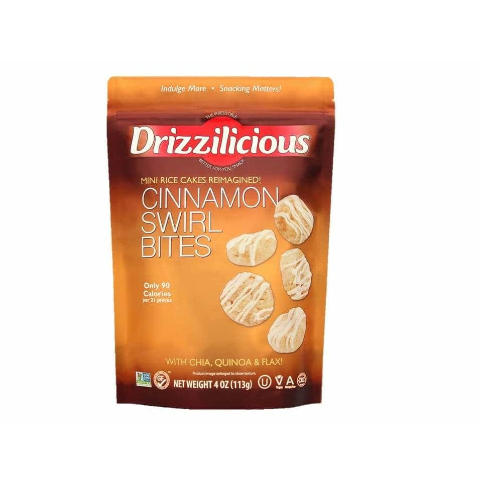 DRIZZILICIOUS Grocery > Snacks > Crackers > Crackers Rice & Alternative Grain DRIZZILICIOUS: Rice Crisp Mini Cnmn Swr, 4 oz