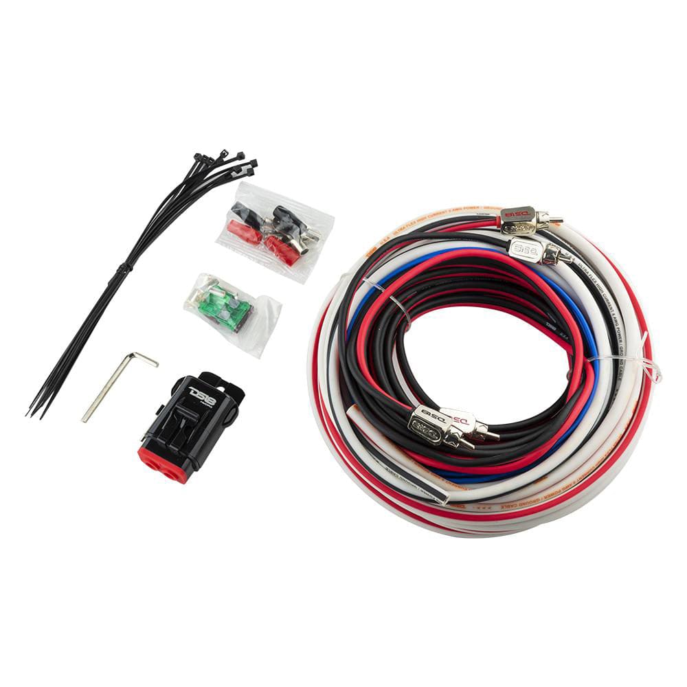 DS18 Hydro Power Amplifier Install Kit - 8GA - Electrical | Accessories - DS18