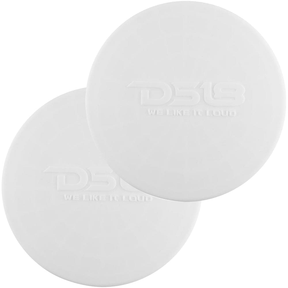 DS18 Silicone Marine Speaker Cover f/ 6.5 Speakers - White (Pack of 2) - Entertainment | Accessories - DS18
