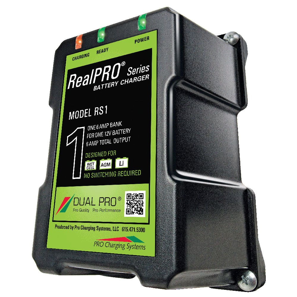Dual Pro RealPRO Series Battery Charger - 6A - 1-Bank - 12V - Electrical | Battery Chargers - Dual Pro