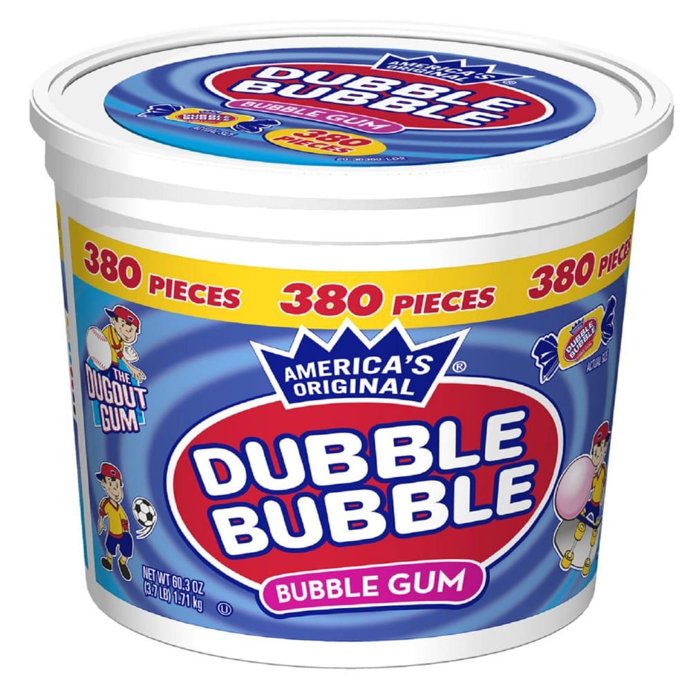 Dubble Bubble Bubble Gum (4.41lbs.) - Bulk Pantry - Dubble