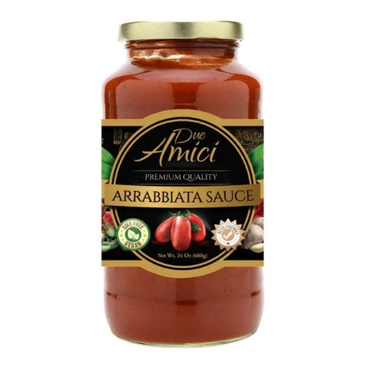 DUE AMICI: Arrabbiata Sauce 24 fo (Pack of 2) - Meal Ingredients > Sauces - DUE AMICI