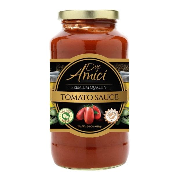 DUE AMICI: Tomato Sauce 24 fo (Pack of 2) - Meal Ingredients > Sauces - DUE AMICI