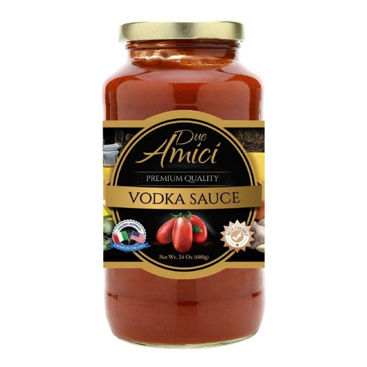 DUE AMICI: Vodka Sauce 24 fo (Pack of 2) - Meal Ingredients > Sauces - DUE AMICI