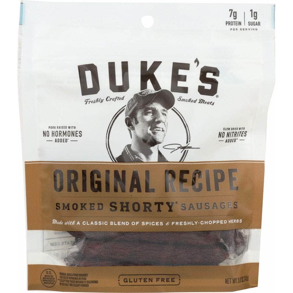 Dukes Dukes Original Shorty Smoked Sausages, 5 oz