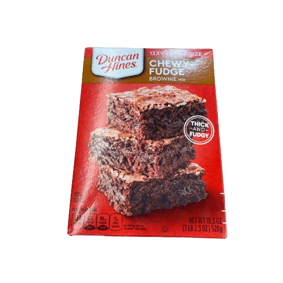 Duncan Hines Duncan Hines Chewy Chocolate Fudge Brownie Mix, 18.3 oz