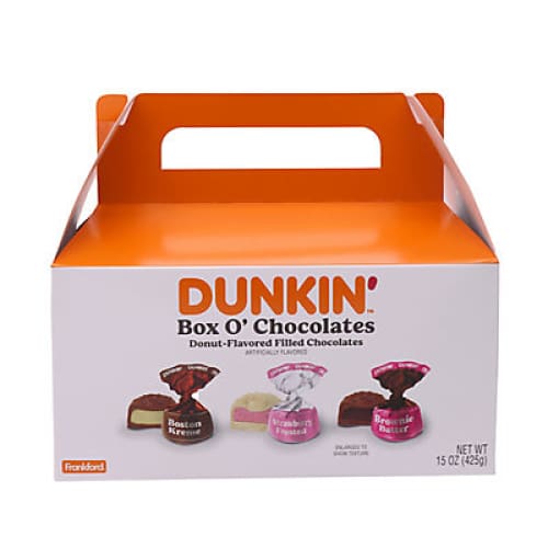 Dunkin Donut Box of Chocolates 15 oz. - Home/Grocery/Specialty Shops/New To Grocery/ - Dunkin