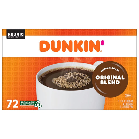 Dunkin’ Donuts Original Blend K-Cup Pods 72 ct. - Dunkin’