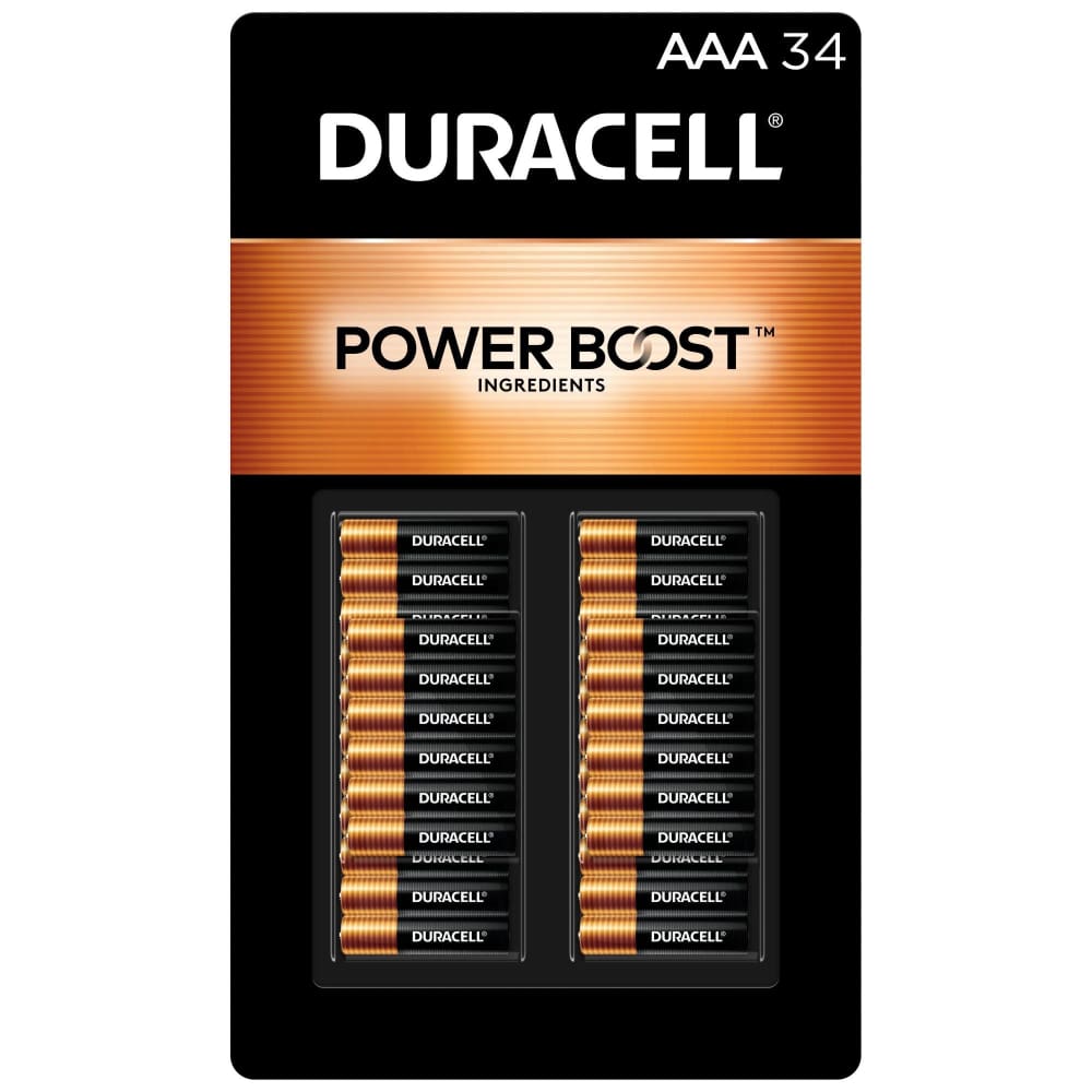 Duracell CopperTop AAA Batteries 34 ct. - Duracell