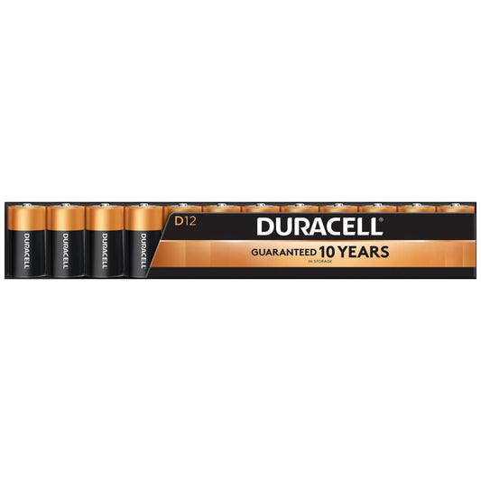 Duracell Coppertop D Batteries 12 ct. - Duracell