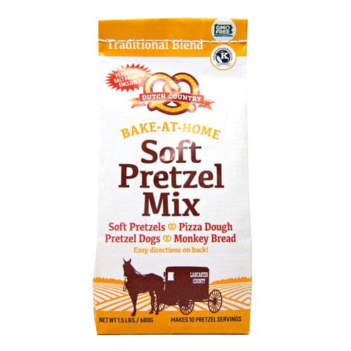 Dutch Country Soft Pretzels Soft Pretzel Mix 1.5lb (Case of 12) - Baking/Mixes - Dutch Country Soft Pretzels