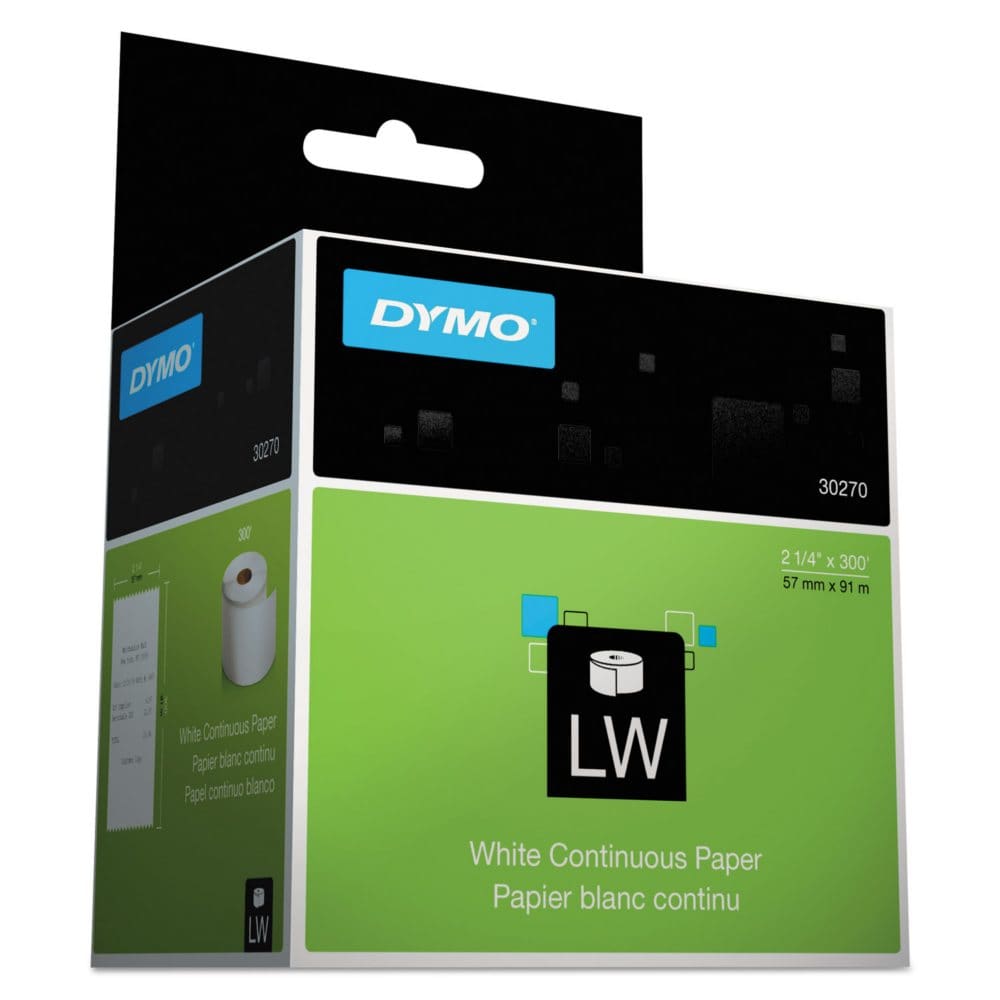 DYMO Thermal Receipt Roll Paper 2 1/2 x 300 - White (Pack of 2) - Copy & Multipurpose Paper - DYMO