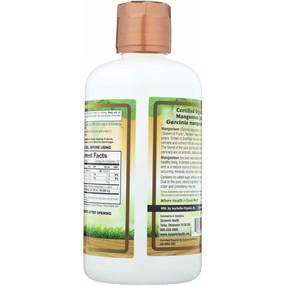 DYNAMIC HEALTH Dynamic Health Juice Mangosteen Gold Organic, 32 Fo