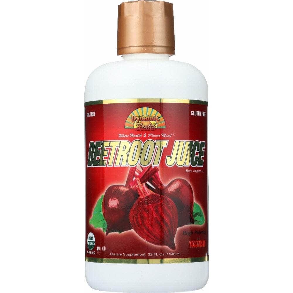 DYNAMIC HEALTH Dynamic Health Organic Beetroot Juice, 32 Oz