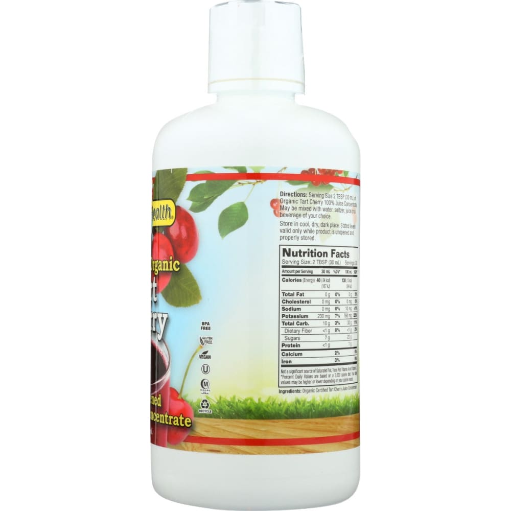 DYNAMIC HEALTH: Tart Cherry Concentrate Organic 32 fo - Grocery > Beverages > Juices - DYNAMIC HEALTH