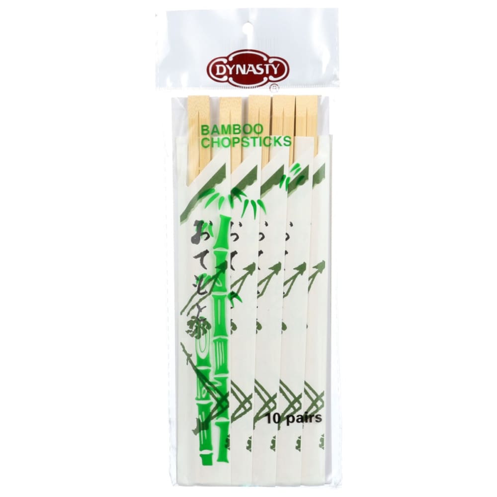 DYNASTY: Chopstick Bamboo 10 PC (Pack of 6) - Home Products > Household Products - DYNASTY