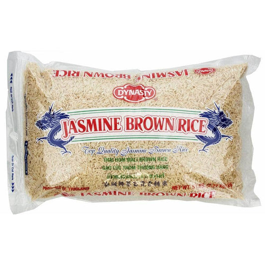 DYNASTY Dynasty Jasmine Brown Rice, 5 Lb