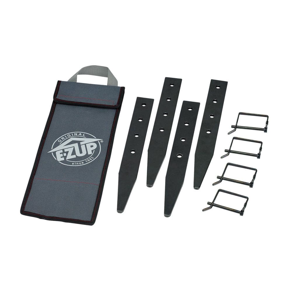 E-Z UP Heavy Duty Stake Kit 4 Pack - Outdoor Canopy Tents - E-Z