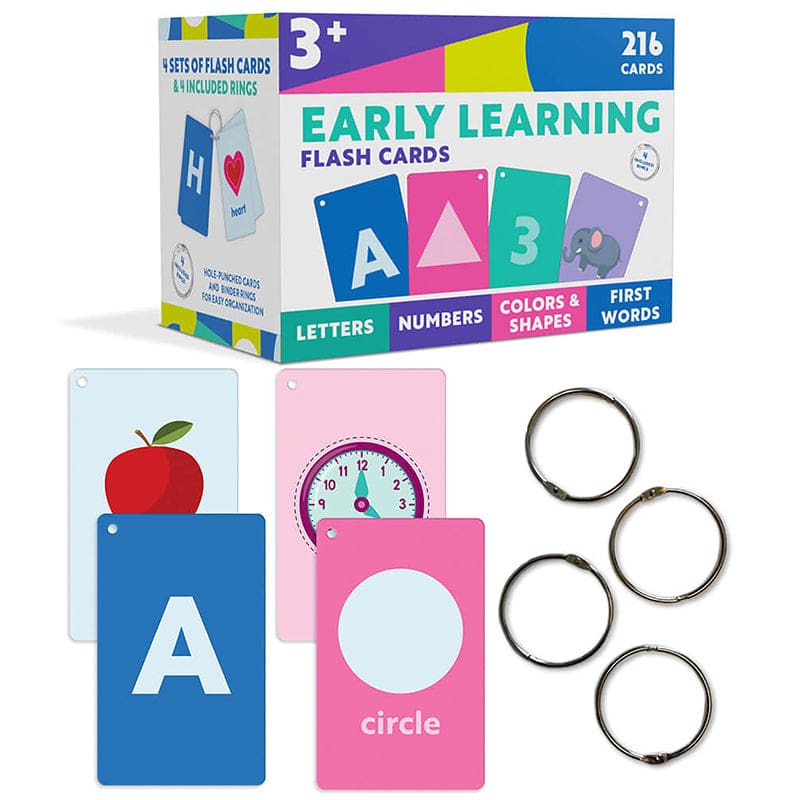 Early Learning Flash Cards (Pack of 2) - Resources - Carson Dellosa Education