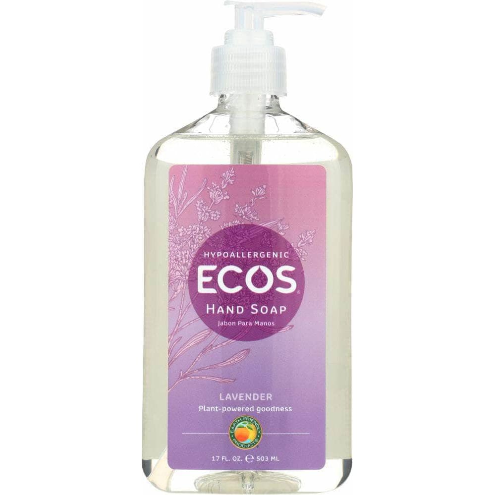 Ecos Earth Friendly Hand Soap Lavender, 17 oz
