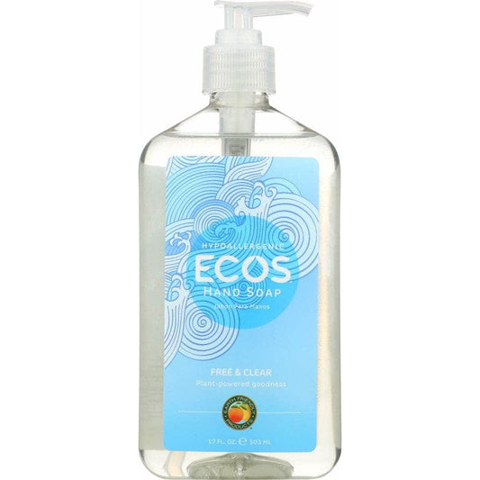 ECOS EARTH FRIENDLY Handsoap Free & Clear, 17 oz
