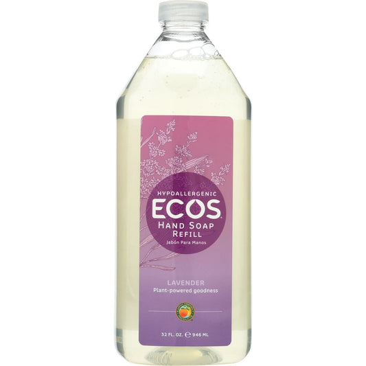 EARTH FRIENDLY: Hypoallergenic Hand Soap - Lavender 32 oz (Pack of 4) - Beauty & Body Care > Soap and Bath Preparations > Soap Liquid - ECOS
