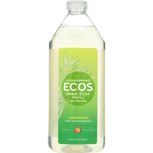 EARTH FRIENDLY: Hypoallergenic Hand Soap - Lemongrass 32 oz (Pack of 4) - Beauty & Body Care > Soap and Bath Preparations > Soap Liquid -