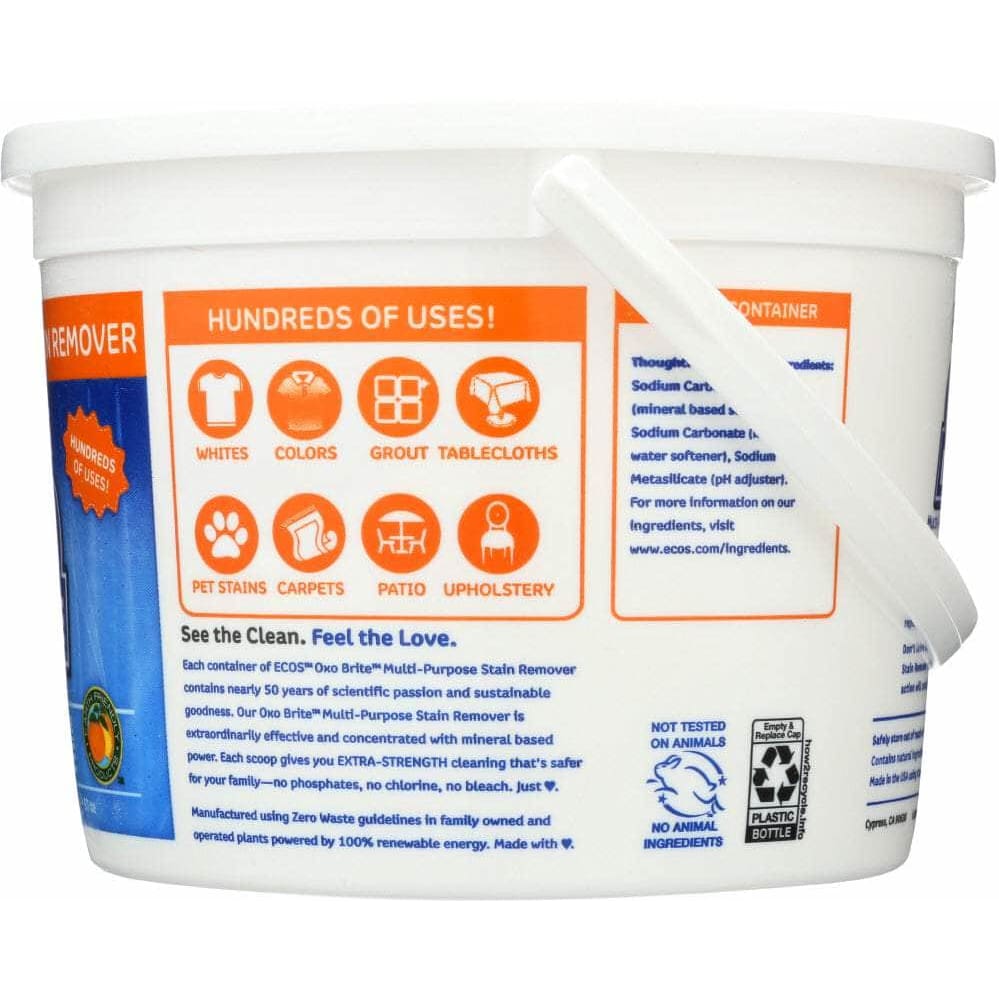 Ecos Earth Friendly Oxo Brite Non-Chlorine Bleach, 3.6 lb