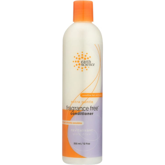 EARTH SCIENCE: Fragrance Free Conditioner 12 oz (Pack of 3) - MONTHLY SPECIALS > Hair Care > Conditioner - EARTH SCIENCE