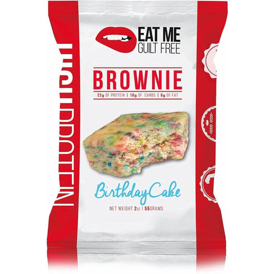 EAT ME GUILT FREE Eat Me Guilt Free Birthday Cake Brownie, 2 Oz