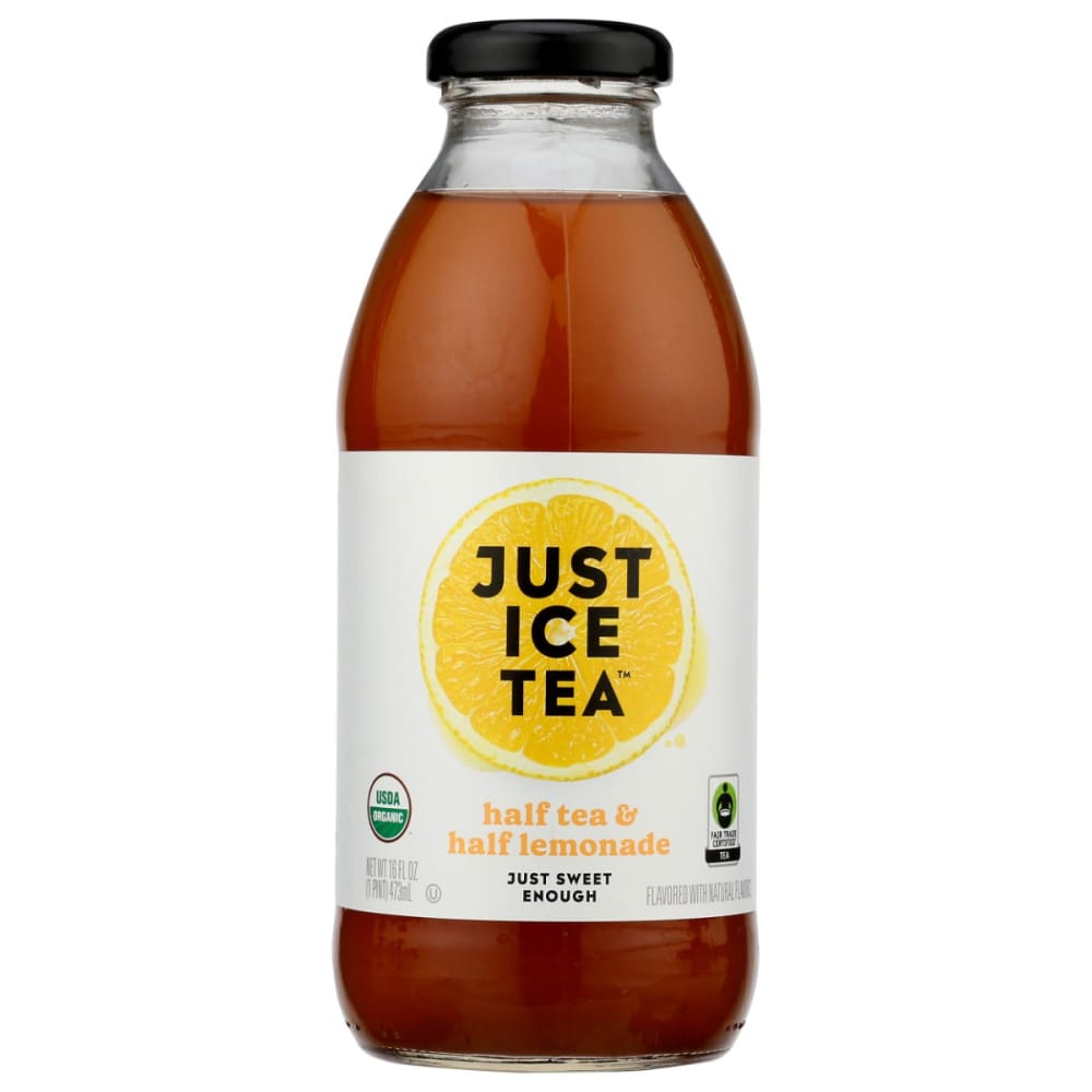 EAT THE CHANGE: Just Ice Tea Half Tea Half Lemonade 16 fo (Pack of 5) - Beverages > Coffee Tea & Hot Cocoa - EAT THE CHANGE