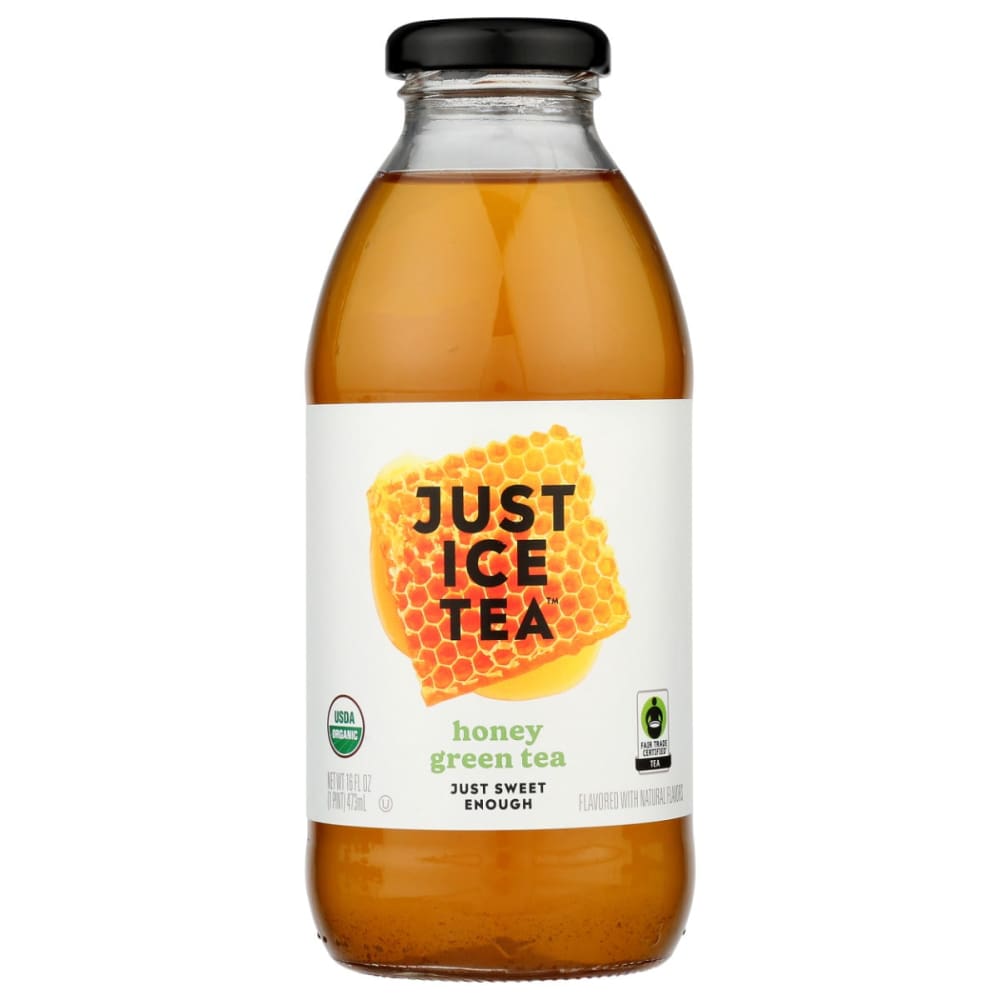 EAT THE CHANGE: Just Ice Tea Honey Green Tea 16 fo (Pack of 5) - Beverages > Coffee Tea & Hot Cocoa - EAT THE CHANGE